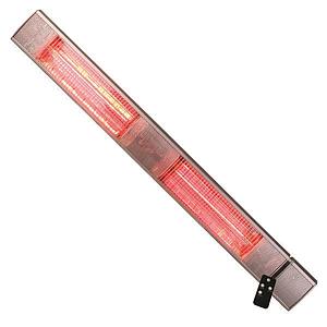 WALL MOUNTED HEATER WITH GOLDEN TUBE 3000W WITH REMOTE IP65 