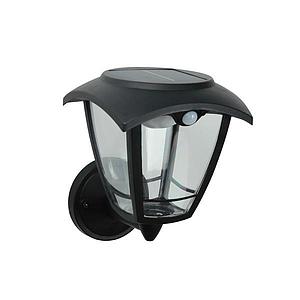 SOLAR  PANEL WALL LIGHT WITH MOVEMENT SENSOR 6W 400LM 165x225x210mm  3CCT